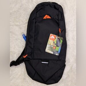 Ozark Trail Black Hydration Pack with Orange Details